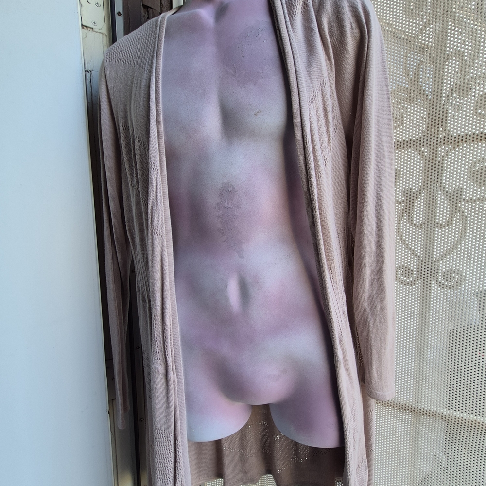 Torrid Blush Pink Open Cardigan